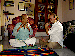 Avec Dr. N. Ramani à Chennai. Tamil Nadu - Inde